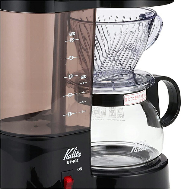 칼리타 Kalita 커피 메이커 아메리카노 추출 ET-102 블랙 - 상세 이미지 5