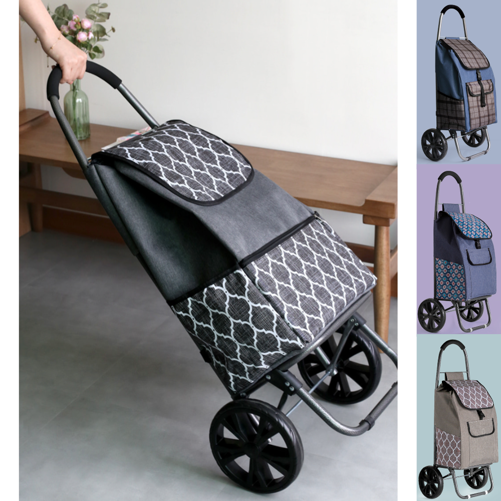 끄는장바구니 접는 바퀴달린 시장 가방 캐리어 구루마 카트