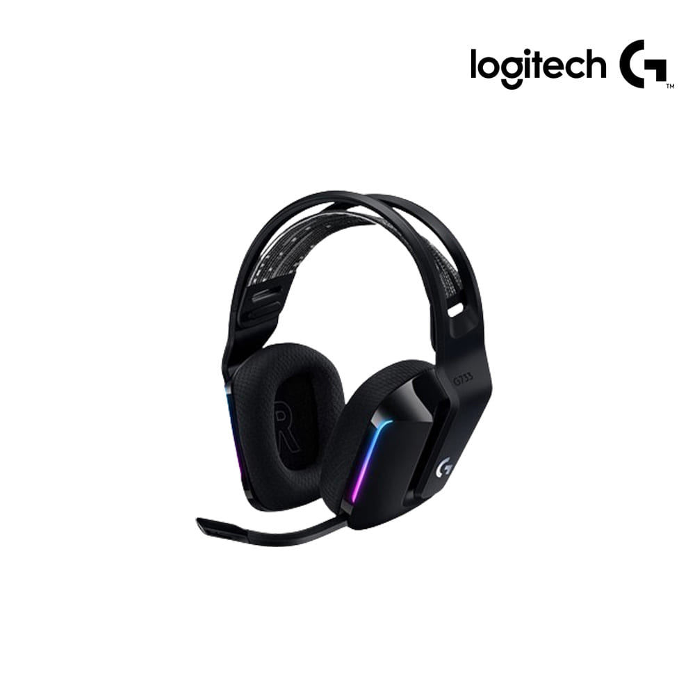 [헤드셋파우치 증정] 로지텍코리아 공식 G733 LIGHTSPEED 무선 게이밍 헤드셋 블랙 - 상세 이미지 2