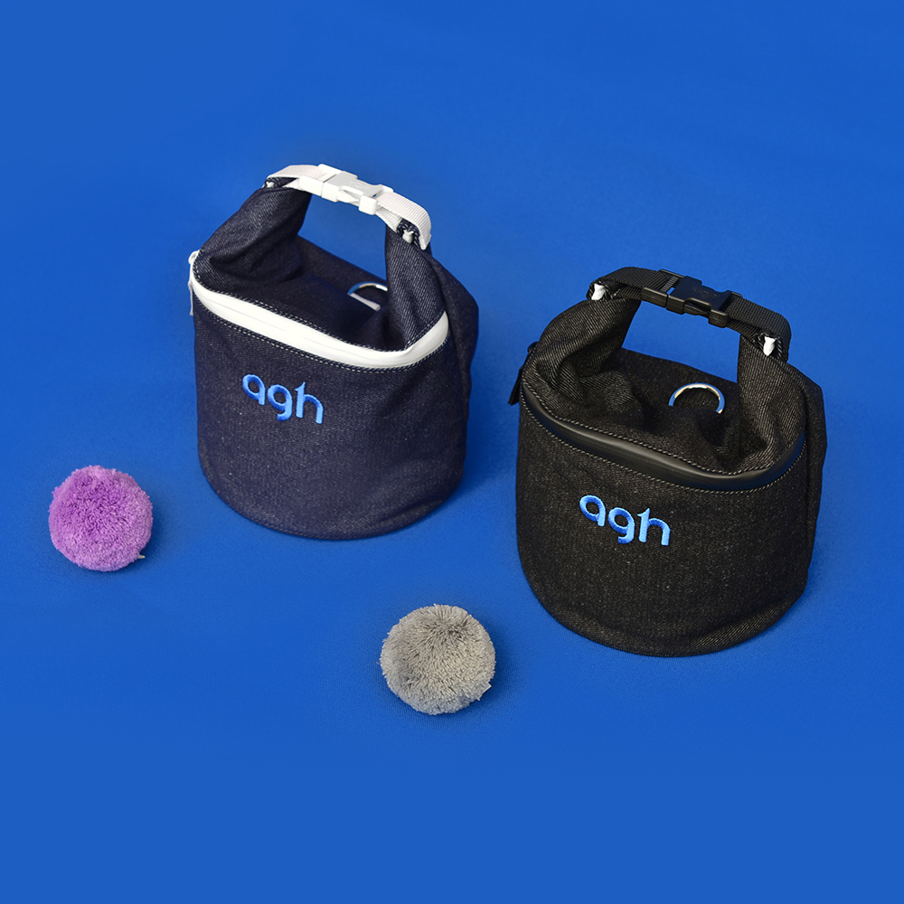 AGH 안간힘 스포츠 클라이밍 가방 뉴진 NewJean 초크백 볼더링 초크버킷