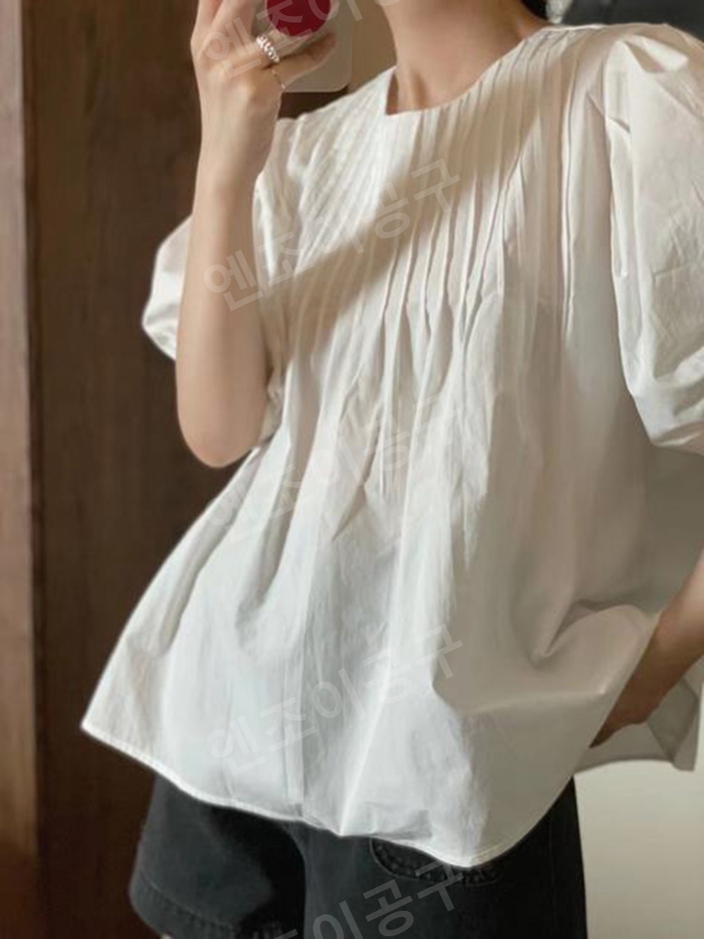라디오스타 868회 장도연 블라우스 쉬폰 하객룩 의상 옷 패션 - 상세 이미지 4