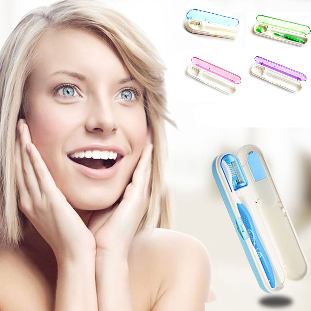 반영구 uv 칫솔살균기 휴대용 사무실 욕실 청결 보관 케이스