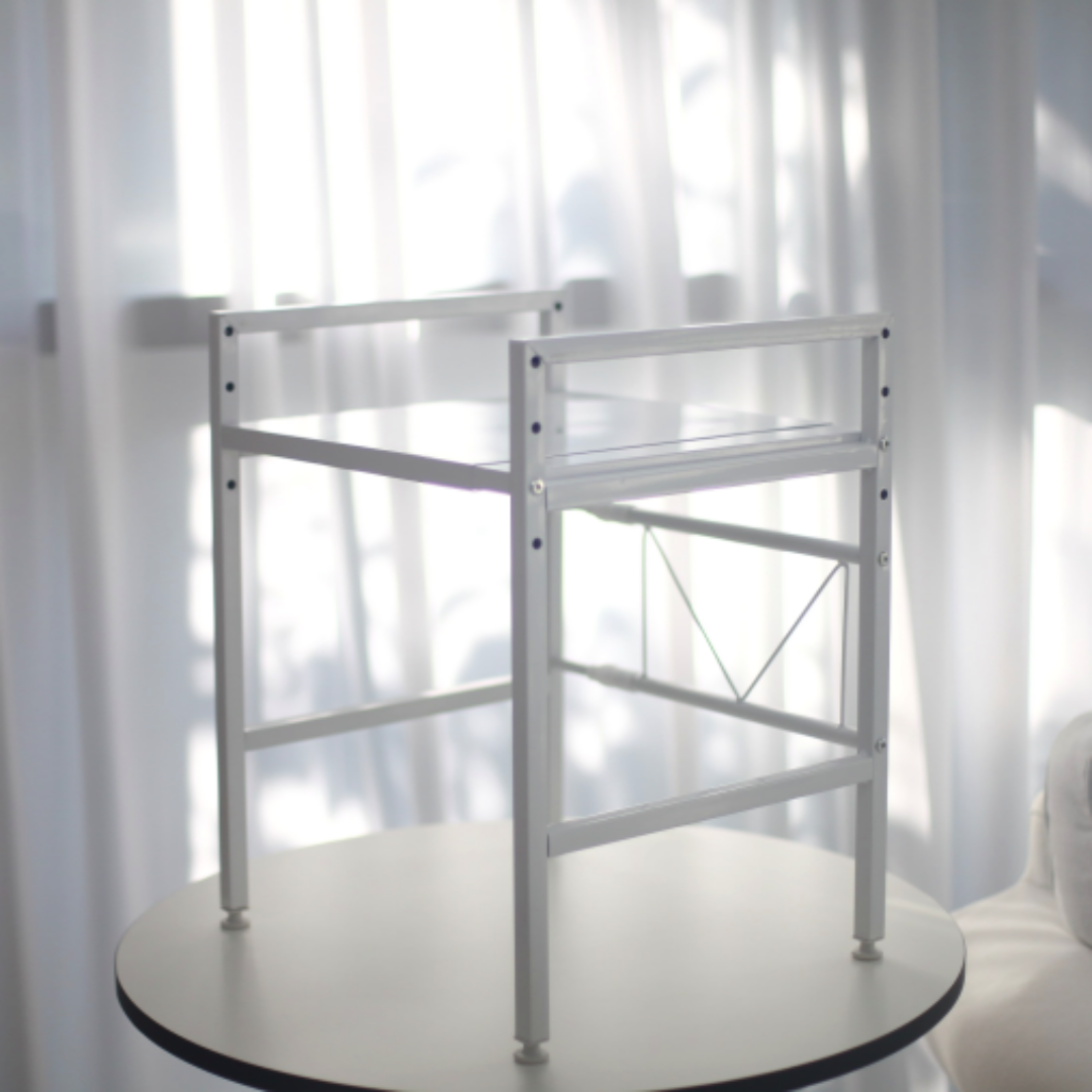 렌지대 전자레인지 거치대 전자레인지선반 오븐장 맘마존 홈카페 밥솥다이 화이트 후크포함