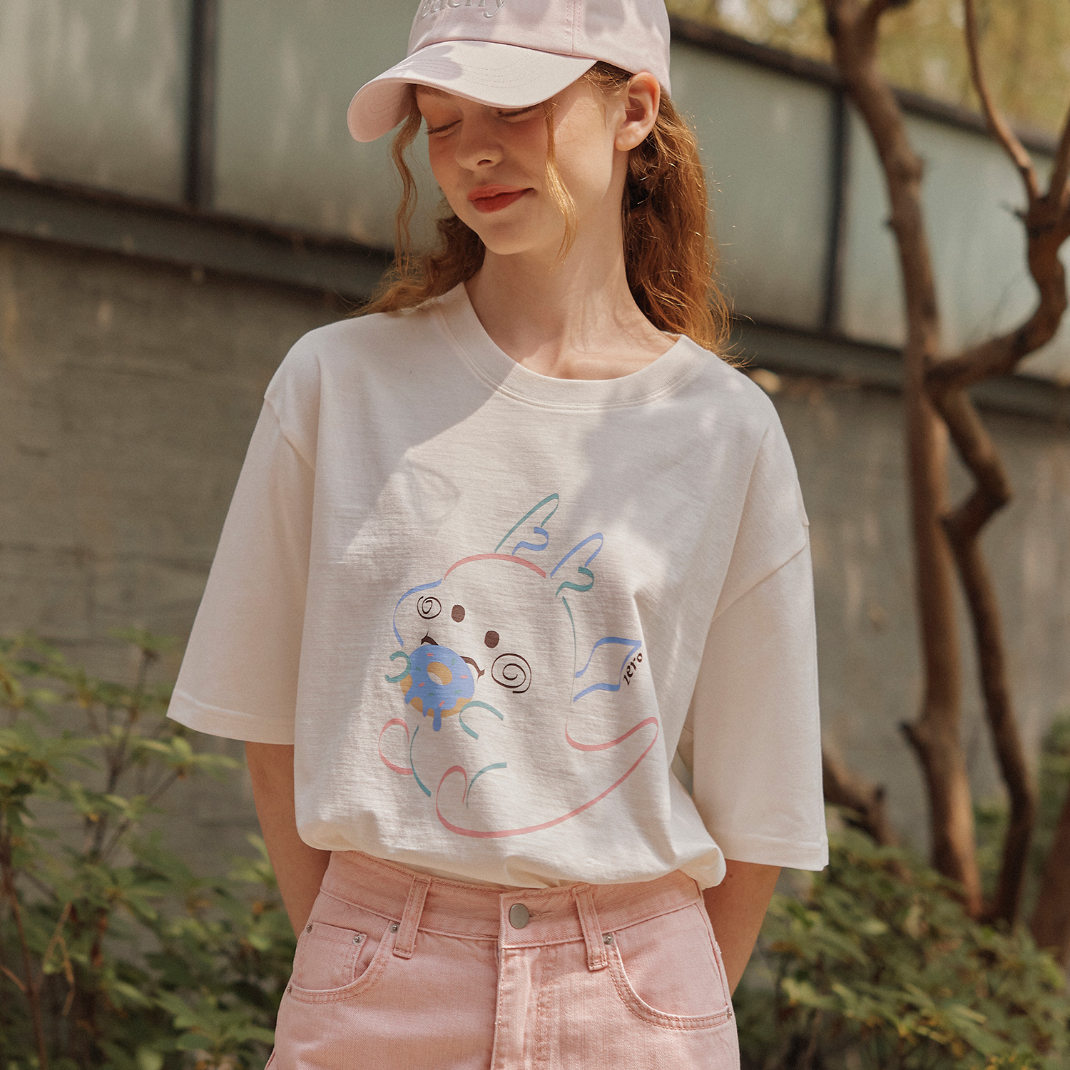 [제로스트릿][2컬러] 로로 반팔 티셔츠 RORO  SHORT SLEEVE T-SHIRT - 상세 이미지 2
