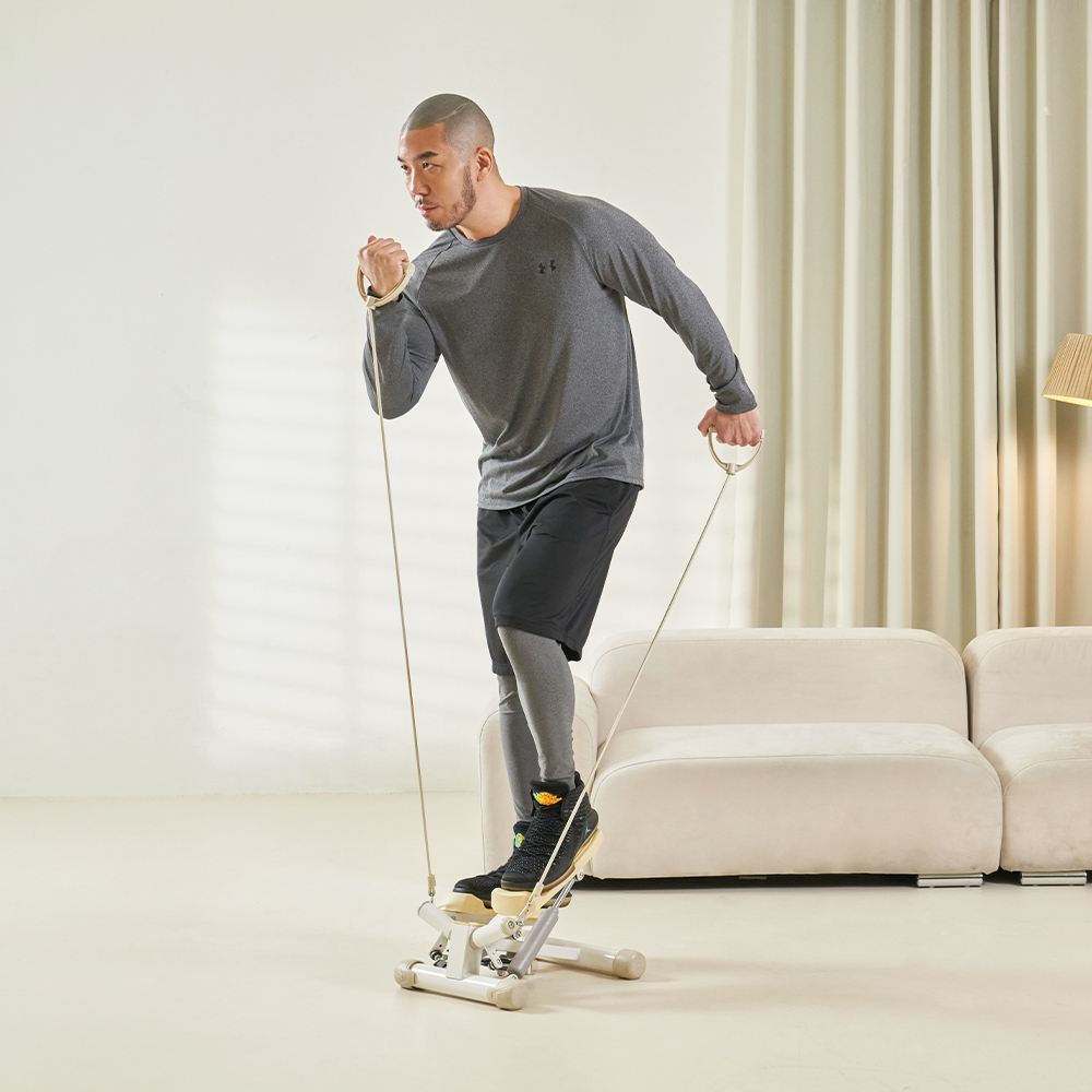 숀리 스텝퍼 트위스트 실내 유산소 걷기 운동 계단오르기 천국의계단 홈트 힙업 스텝밀 기구 - 상세 이미지 3