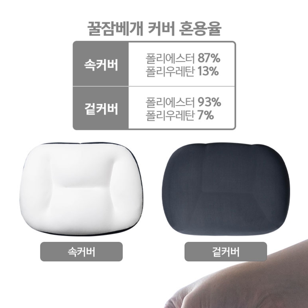 깊은잠베개 옆으로자는 빨아쓰는 목편한베개