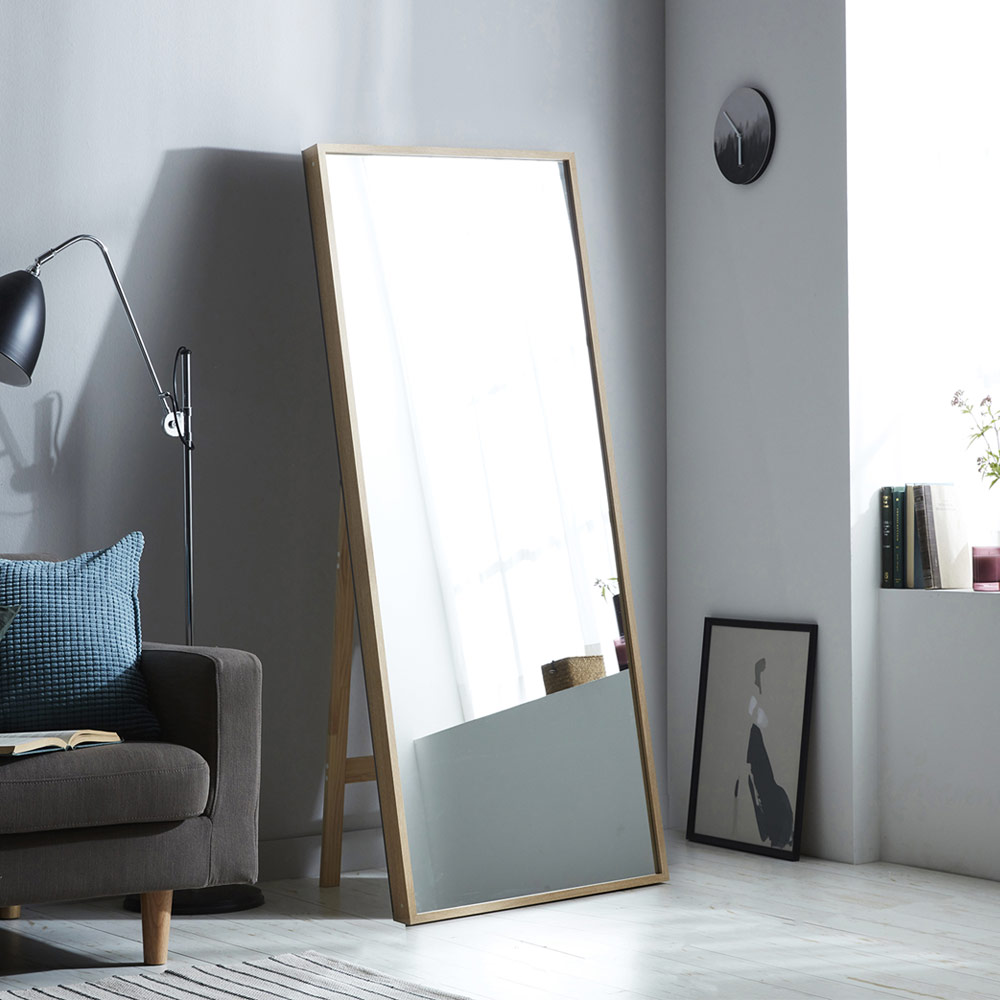 동서가구 루아비 전신거울 700+원목거치대 DF915609