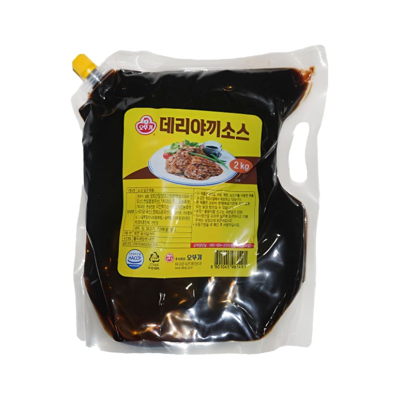 오뚜기 오쉐프 데리야끼소스 2kg 대용량 업소용