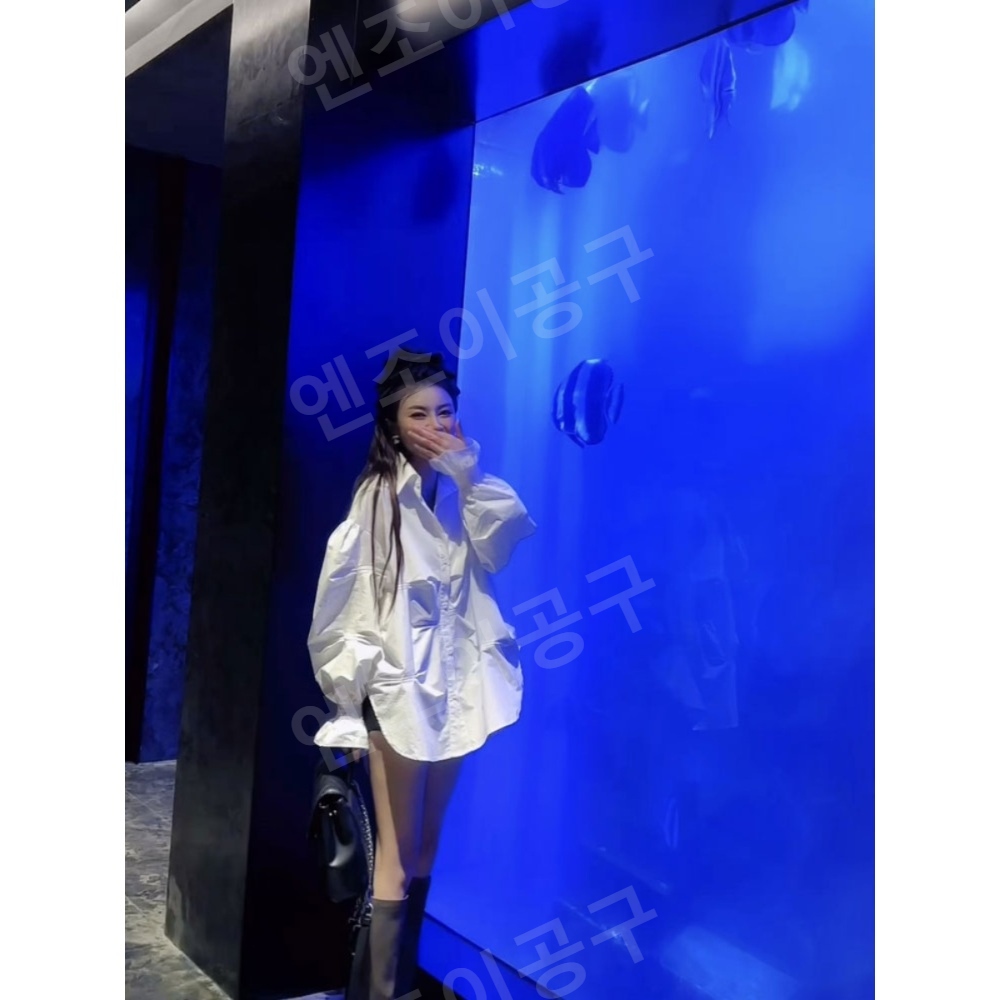 나솔사계 63회 조현아 화이트 원피스 루즈한 캐주얼 의상 옷 패션 - 상세 이미지 2