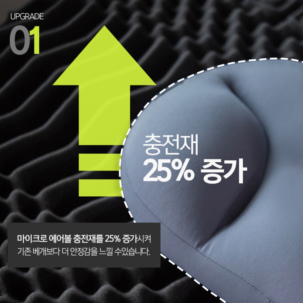 깊은잠베개 옆으로자는 빨아쓰는 목편한베개