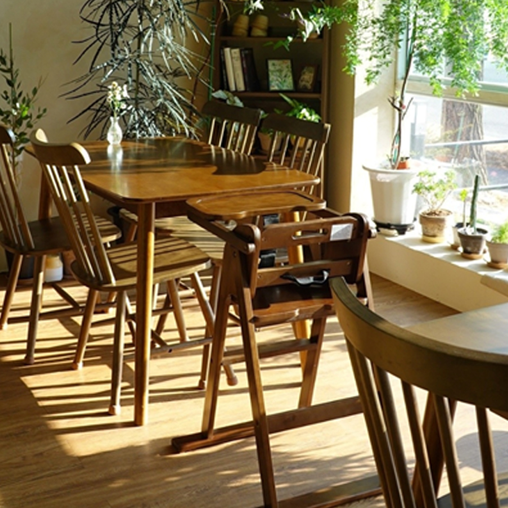 루시드 아기식탁의자 접이식 유아 식당 이유식 업소용유아방석의자