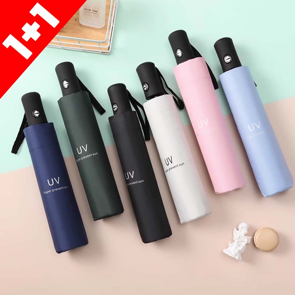 [1+1] 튼튼한 장우산 대형 우산 자동 자외선차단