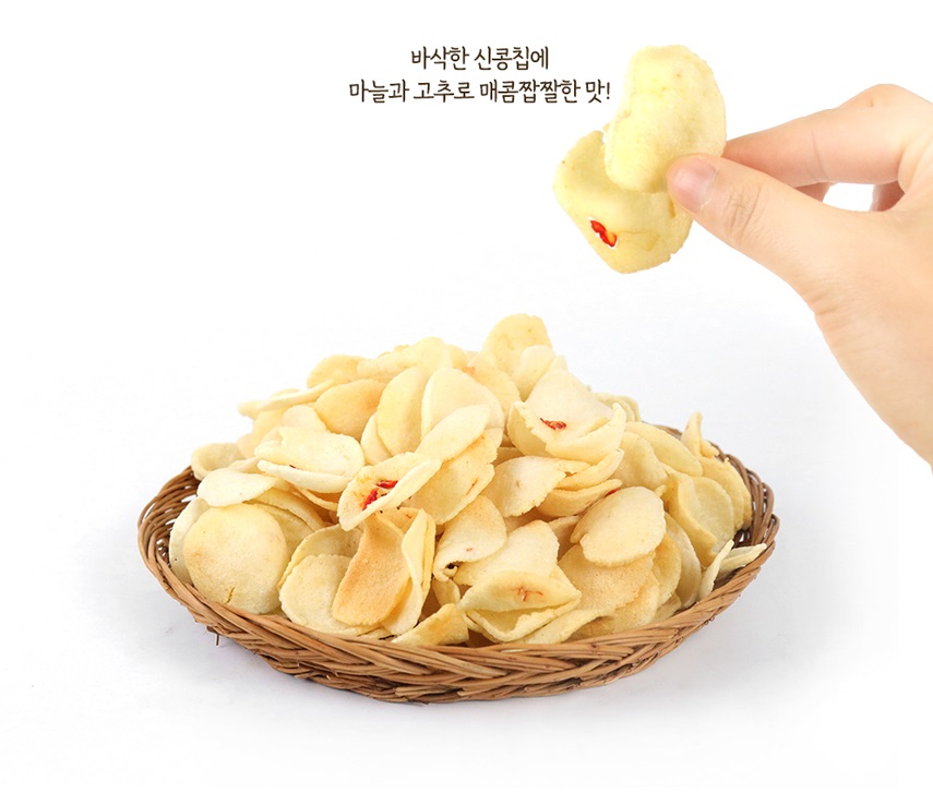 신콩칩 어르신 수험생 간식 돼지감자칩 웰빙과자 1+1 - 상세 이미지 5