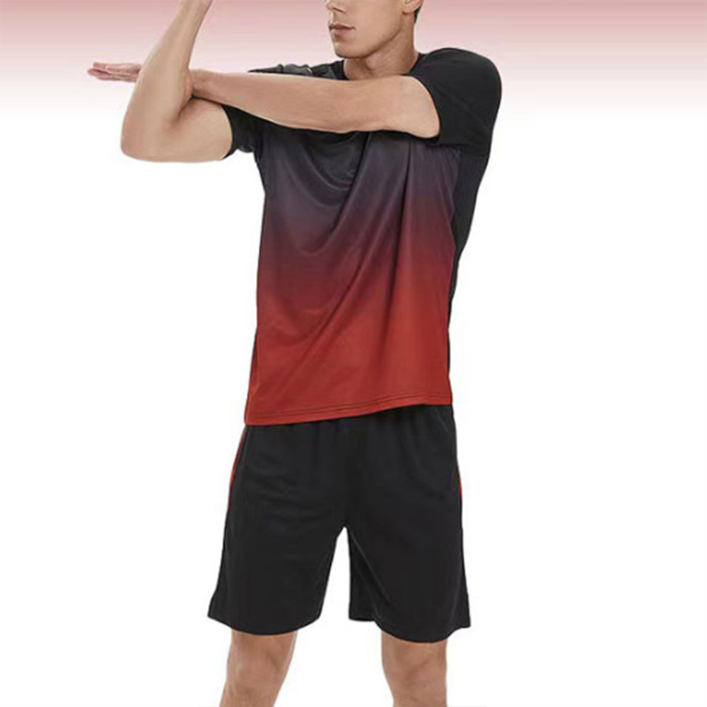 남자 운동복 세트 남성 상하의 상하 봄 가을 셋업 트레이닝 반팔 여름 트레이닝복 - 상품 이미지