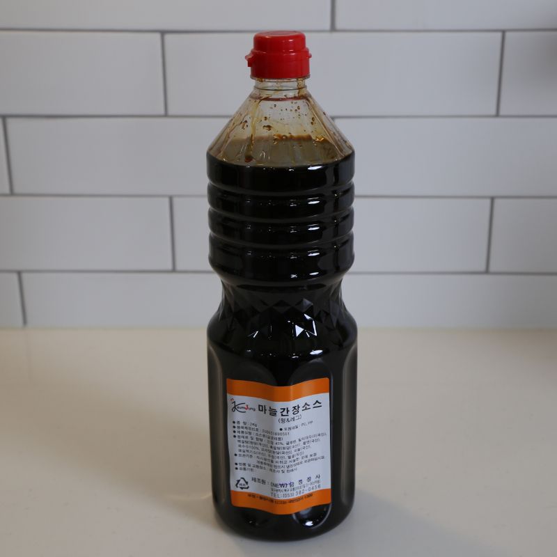 금정 마늘간장소스 매운맛 2KG 간장치킨소스 매콤짭짤 웰빙치킨 - 상세 이미지 3