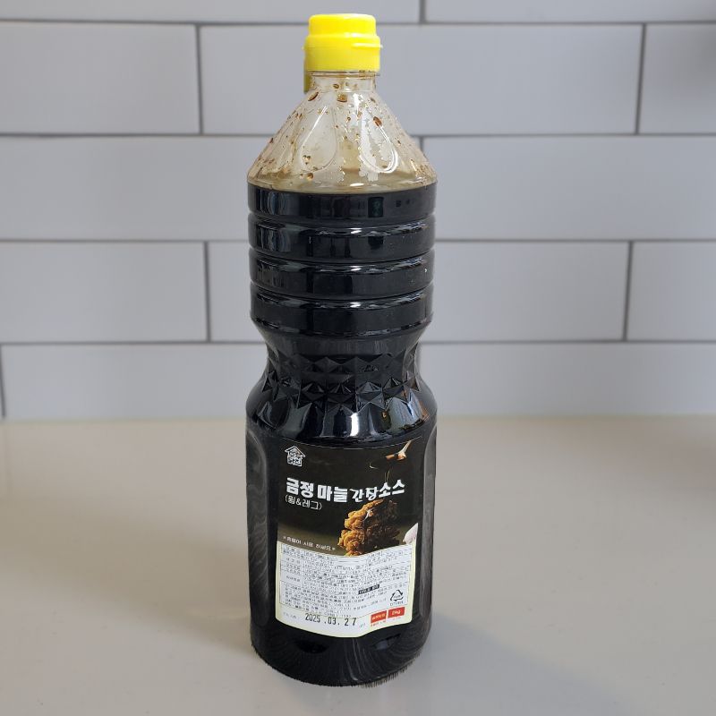 금정 마늘간장소스 순한맛 2KG 간장치킨소스 달콤짭짤 웰빙치킨 - 메인 이미지
