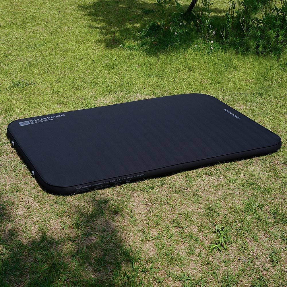 카즈미 필드 3D 에어매트 더블 8cm 캠핑 자동충전 매트