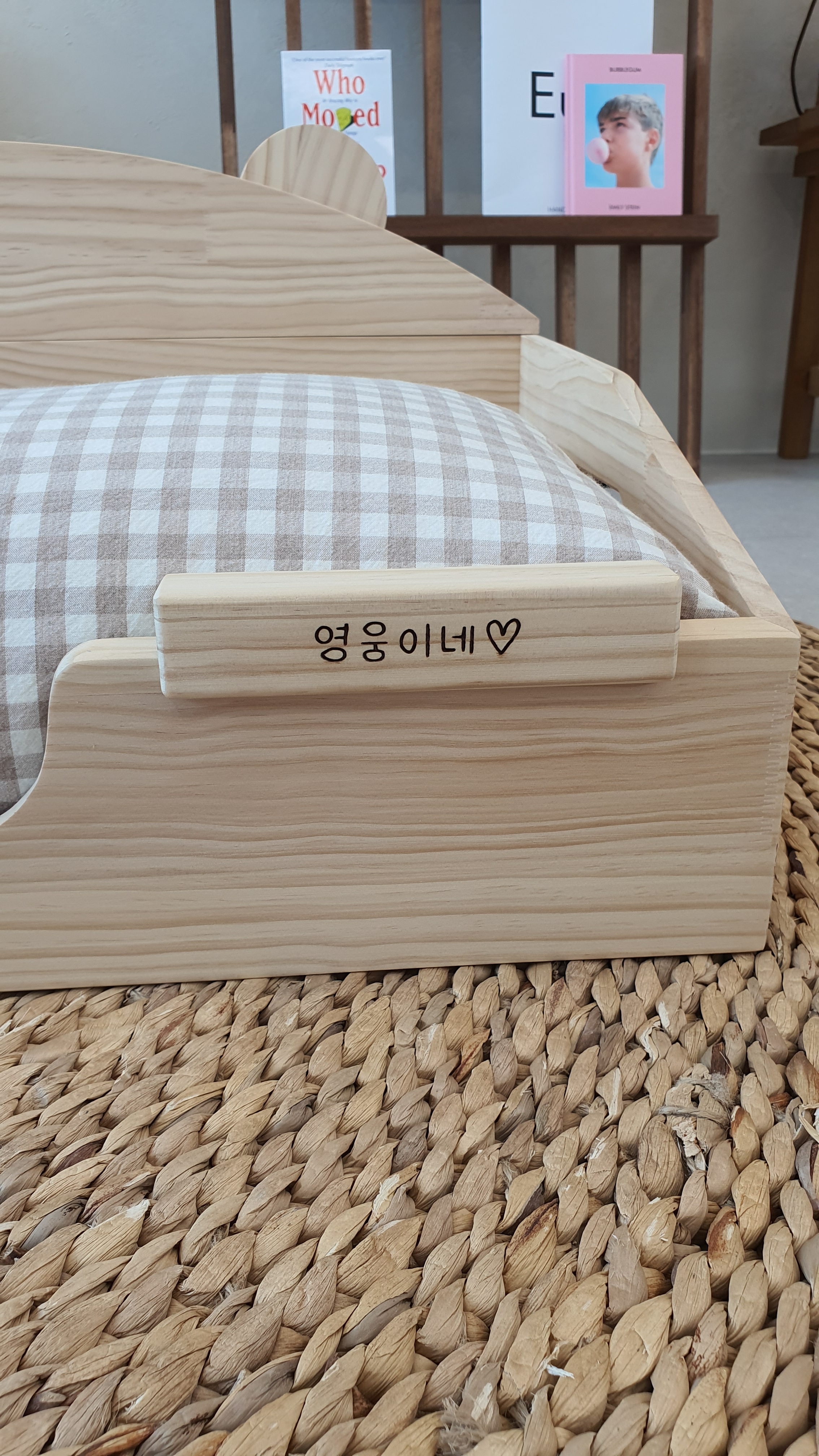 원목 강아지 침대 하우스 애견 대리석 쿨매트 소형 이미지 7