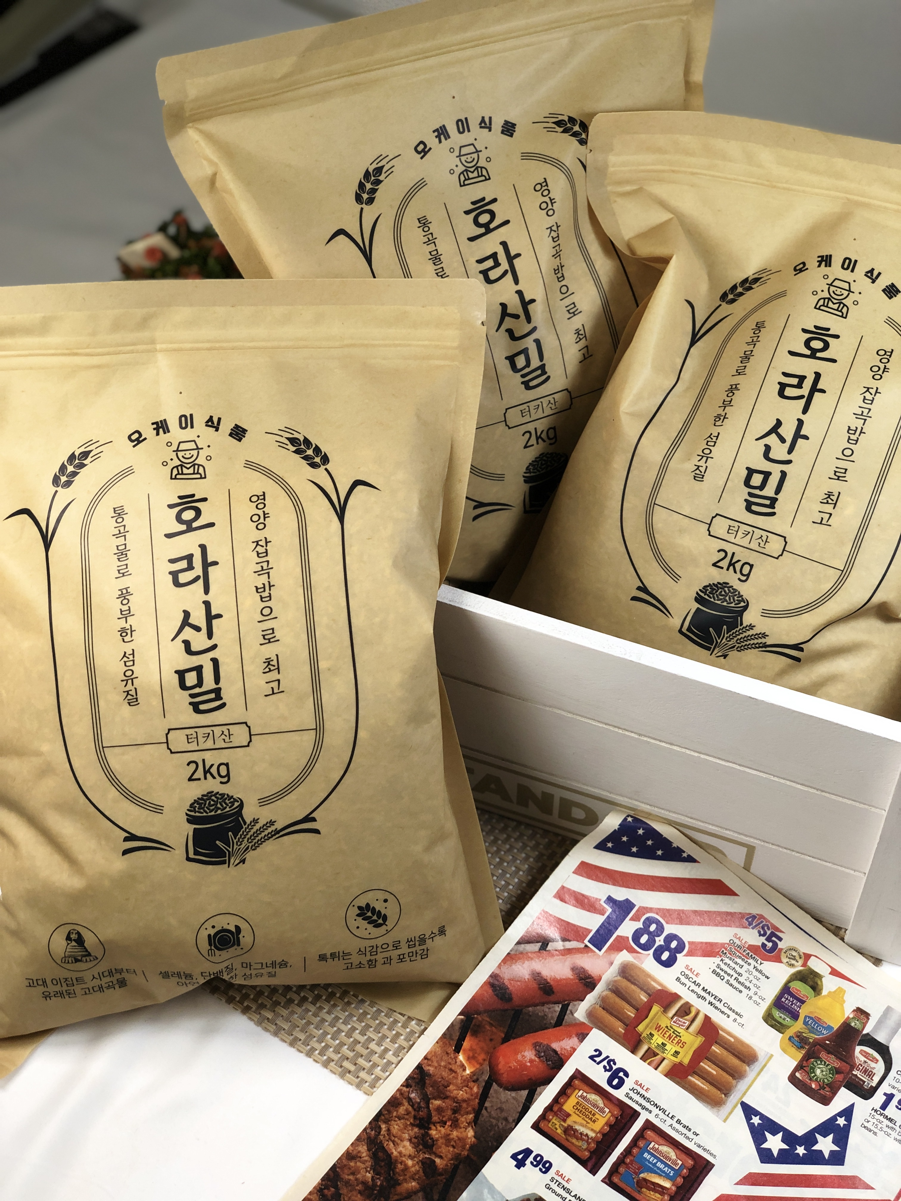 특A급 카뮤트 쌀4Kg 호라산밀 통곡물 당뇨쌀 카무드 쌀 카무스 찹쌀 잡곡 종류 다이어트 이미지 2