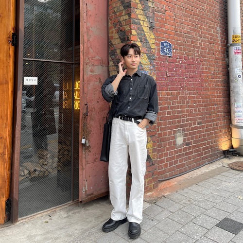 남자흰바지 남자흰색바지 이미지 4
