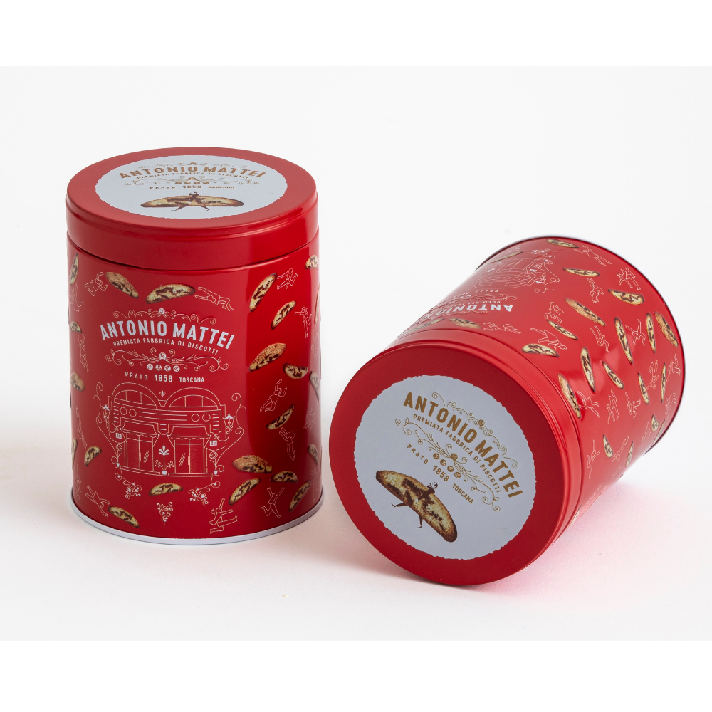 다크초코 비스코티 125g 틴케이스 _레드 - 상세 이미지 2