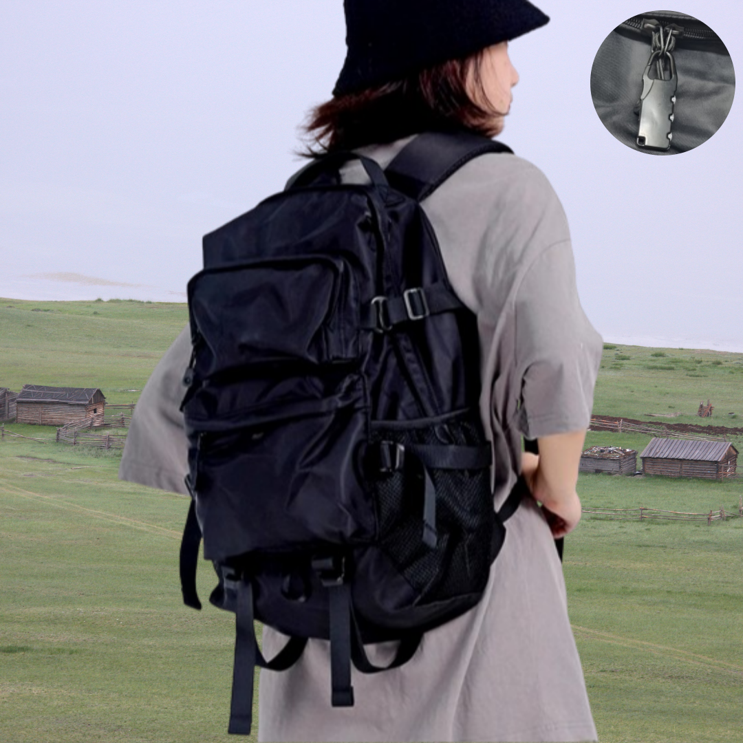 오호리세탁소 여행용백팩 해외여행배낭 소매치기 도난방지백팩 노트북백팩 15.6, 17인치