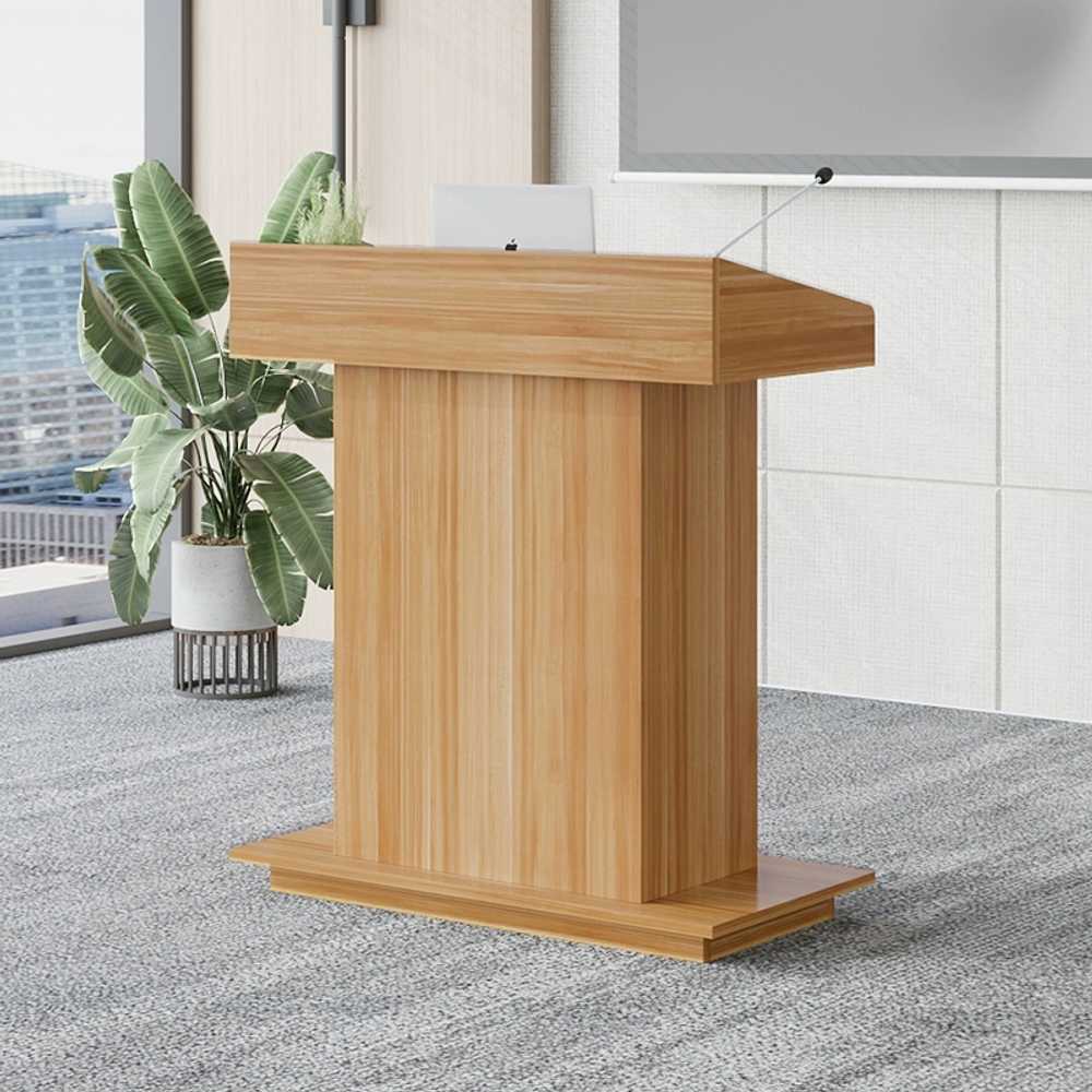 학교 교수대 교회 연설대 회의대 학원 강의대 80cm - 상세 이미지 3