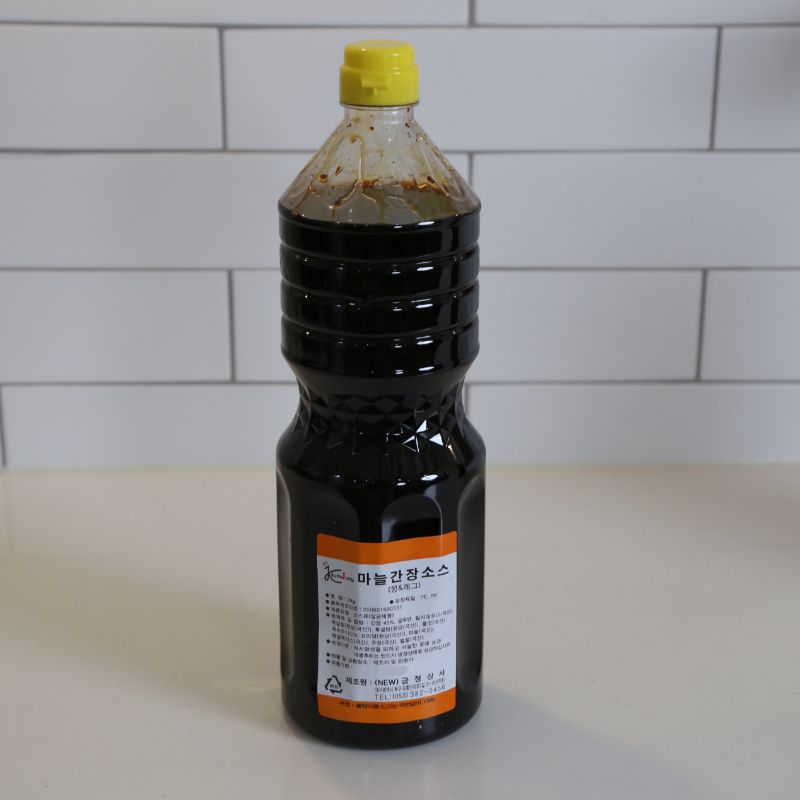 금정 마늘간장소스 순한맛 2KG 간장치킨소스 달콤짭짤 웰빙치킨 - 상세 이미지 3