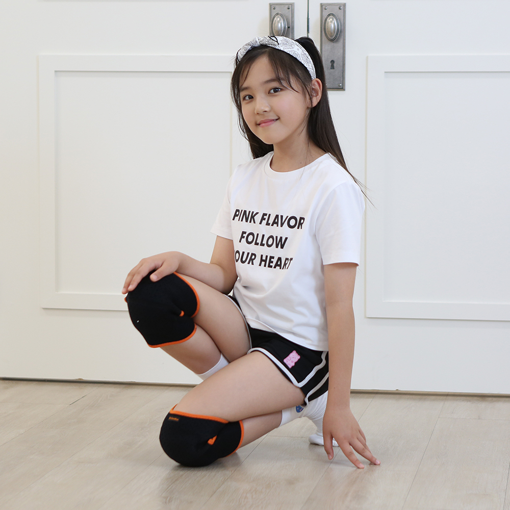 오렌지키즈랩 킥보드 피겨스케이트 자전거 인라인 무릎보호대 어린이 유아 초등생 팔꿈치 발목 - 상세 이미지 5