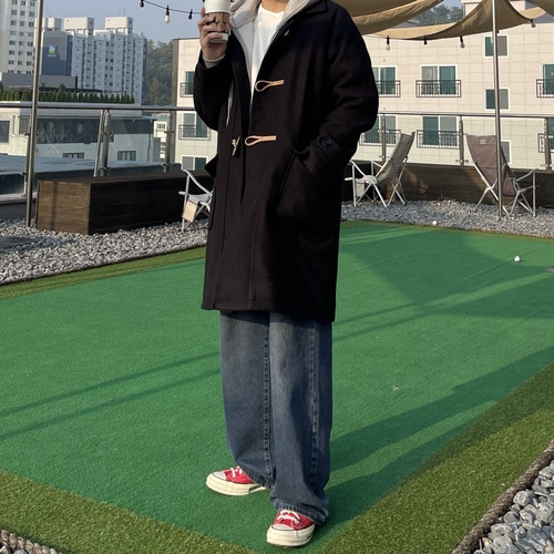 남자떡볶이코트 남자더플코트 이미지 3