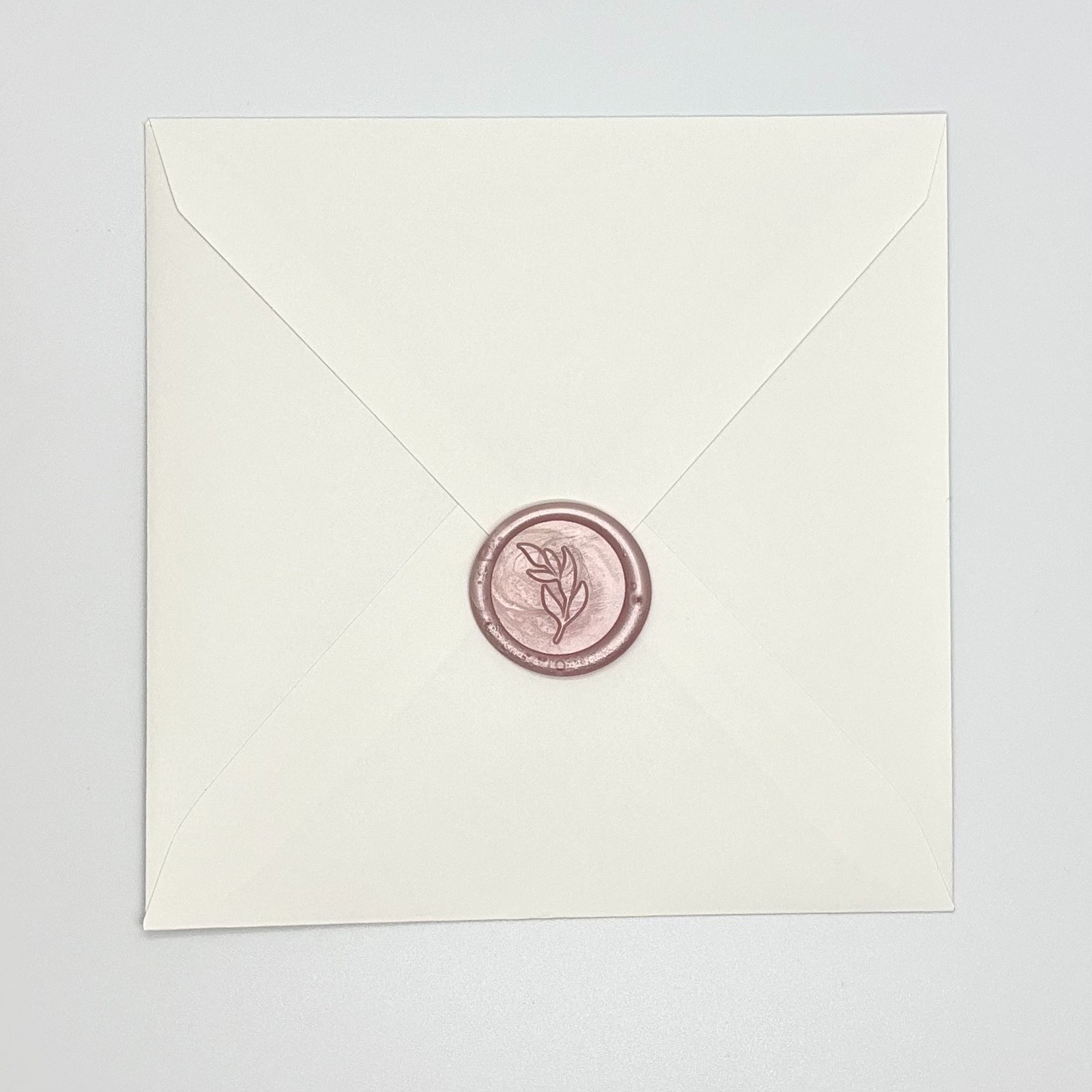 [자체 제작] 145x145mm 모조 사각 청첩장 초대장 엽서 봉투 50p 이미지 3