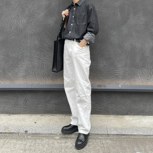 남자흰바지 남자흰색바지 이미지 3