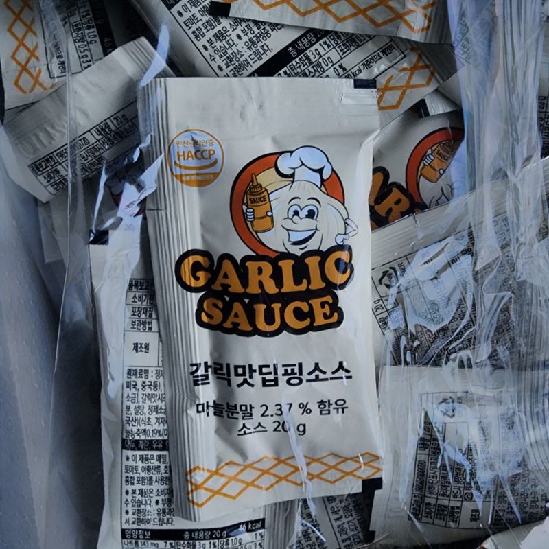 태원식품 일회용소스 갈릭맛딥핑소스 20g 300매 - 상세 이미지 4