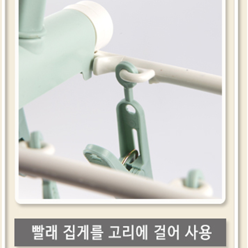 창문빨래건조대 창틀빨래건조대 소형 이미지 6