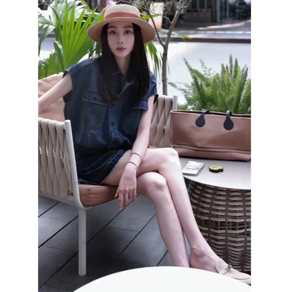 미녀와 순정남 임수향 박도라 데님 반바지 투피스 큐티 패셔너블 의상 옷 패션 - 상세 이미지 2