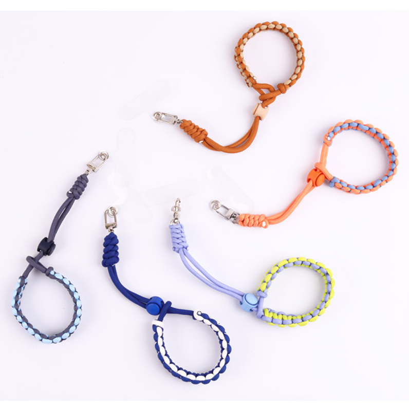 로프스트랩 핸드폰손목스트랩 휴대폰 보호 케이스 안전고리 유럽 도난방지 분실방지줄 길이조절 - 상세 이미지 4