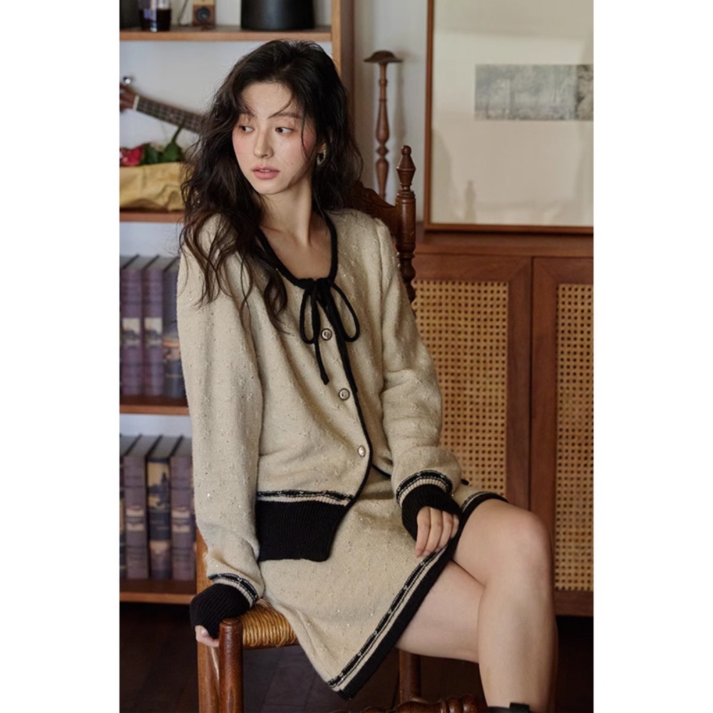 비밀은 없어 10화 강한나 온우주 카라 가디건 간절기 귀여운 의상 옷 패션 - 상세 이미지 2