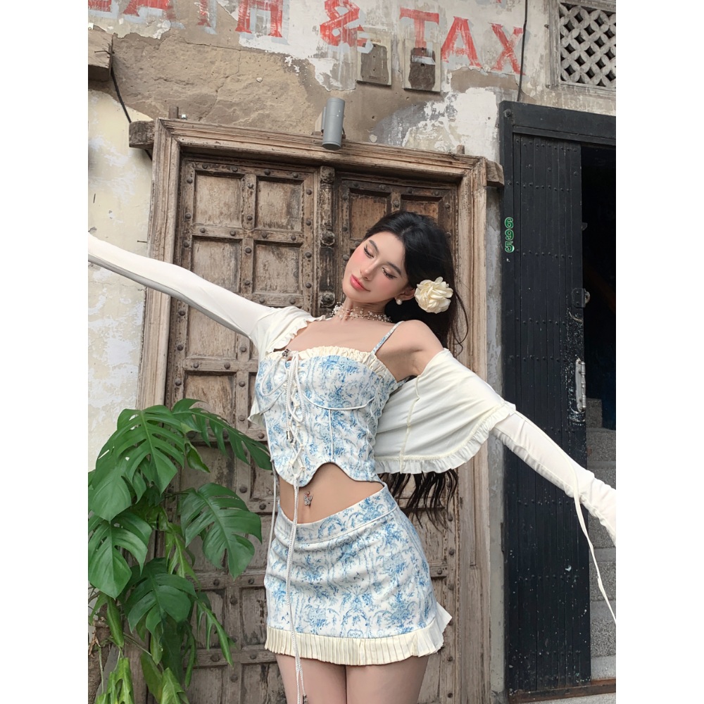 이세영 인스타그램 투피스 바캉스 휴양지 의상 옷 패션 - 상세 이미지 4