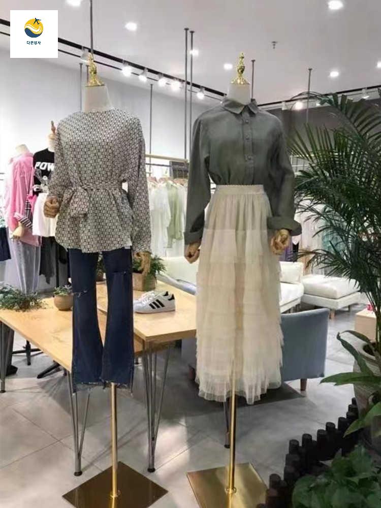 숄더형 마네킹 옷가게 여성 상반신 피노키오 - 상세 이미지 5