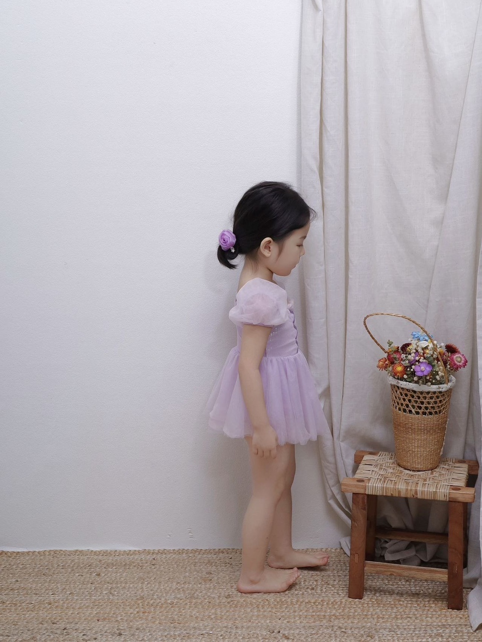 (전사이즈재입고) 라푼젤 수영복 피오나 여아 유아 아기 - 상세 이미지 5