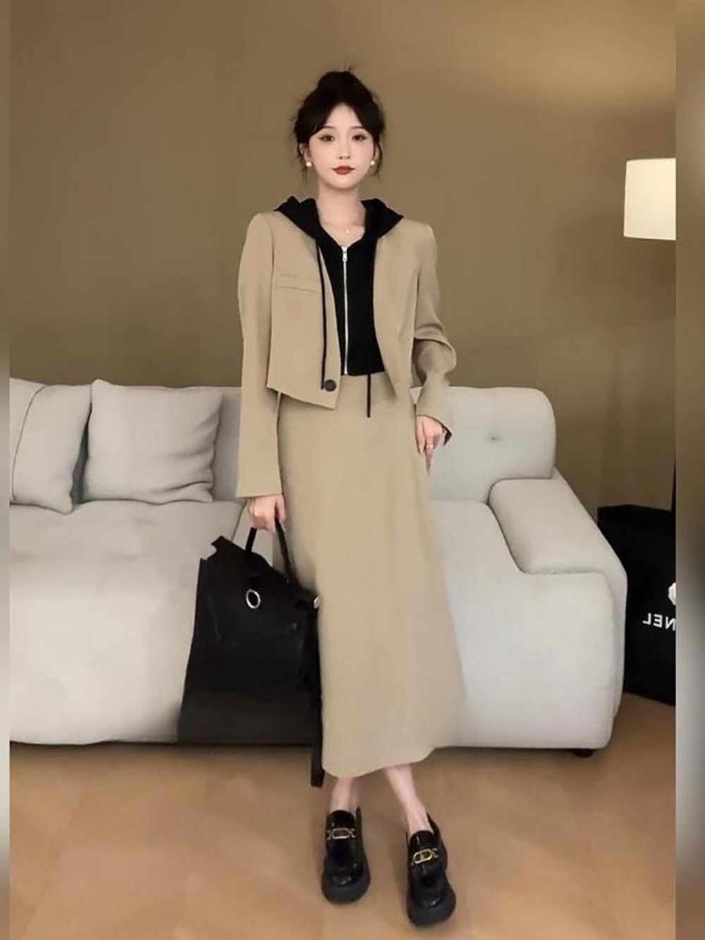 수지맞은 우리 함은정 진수지 투피스 단정한 하이엔드 의상 옷 패션 - 상세 이미지 4
