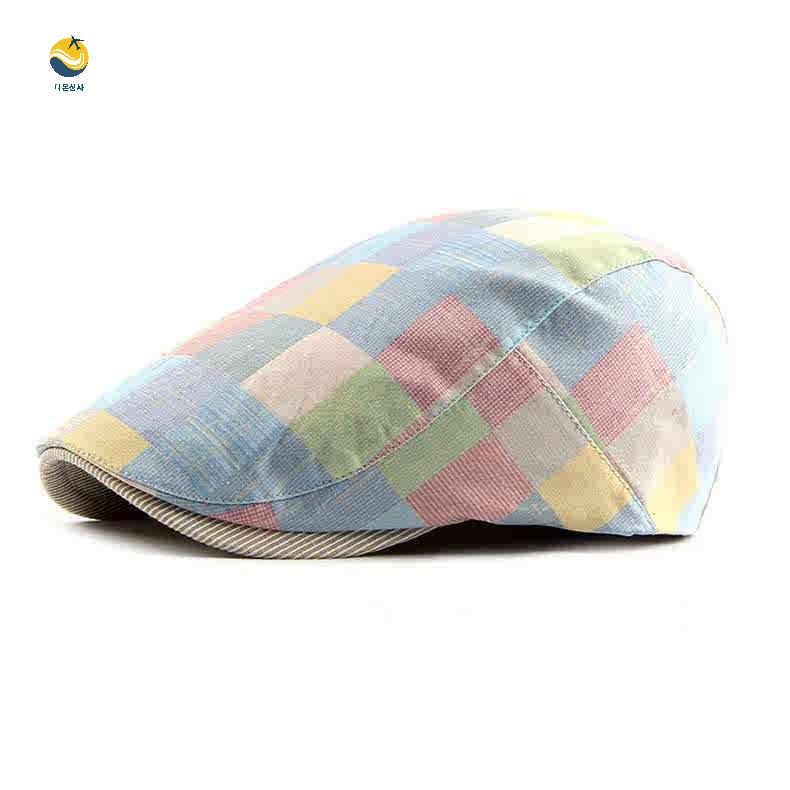 베레모 골프 승마 남자 모자 도리우찌 헌팅캡 - 상세 이미지 5