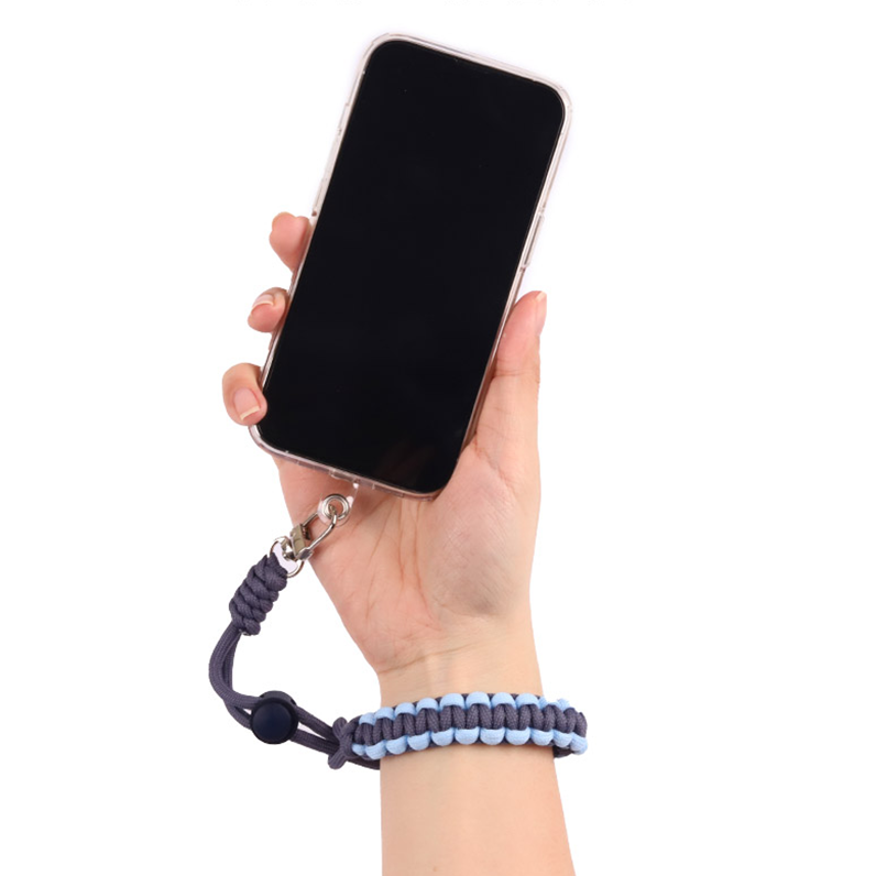 로프스트랩 핸드폰손목스트랩 휴대폰 보호 케이스 안전고리 유럽 도난방지 분실방지줄 길이조절 - 상세 이미지 5