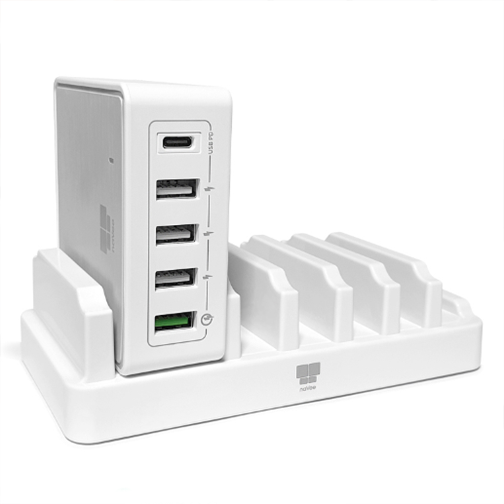 고속 멀티 충전기 업소용 핸드폰 C타입 USB 고속 충전 아이폰 12W 60W 휴대폰 - 상품 이미지