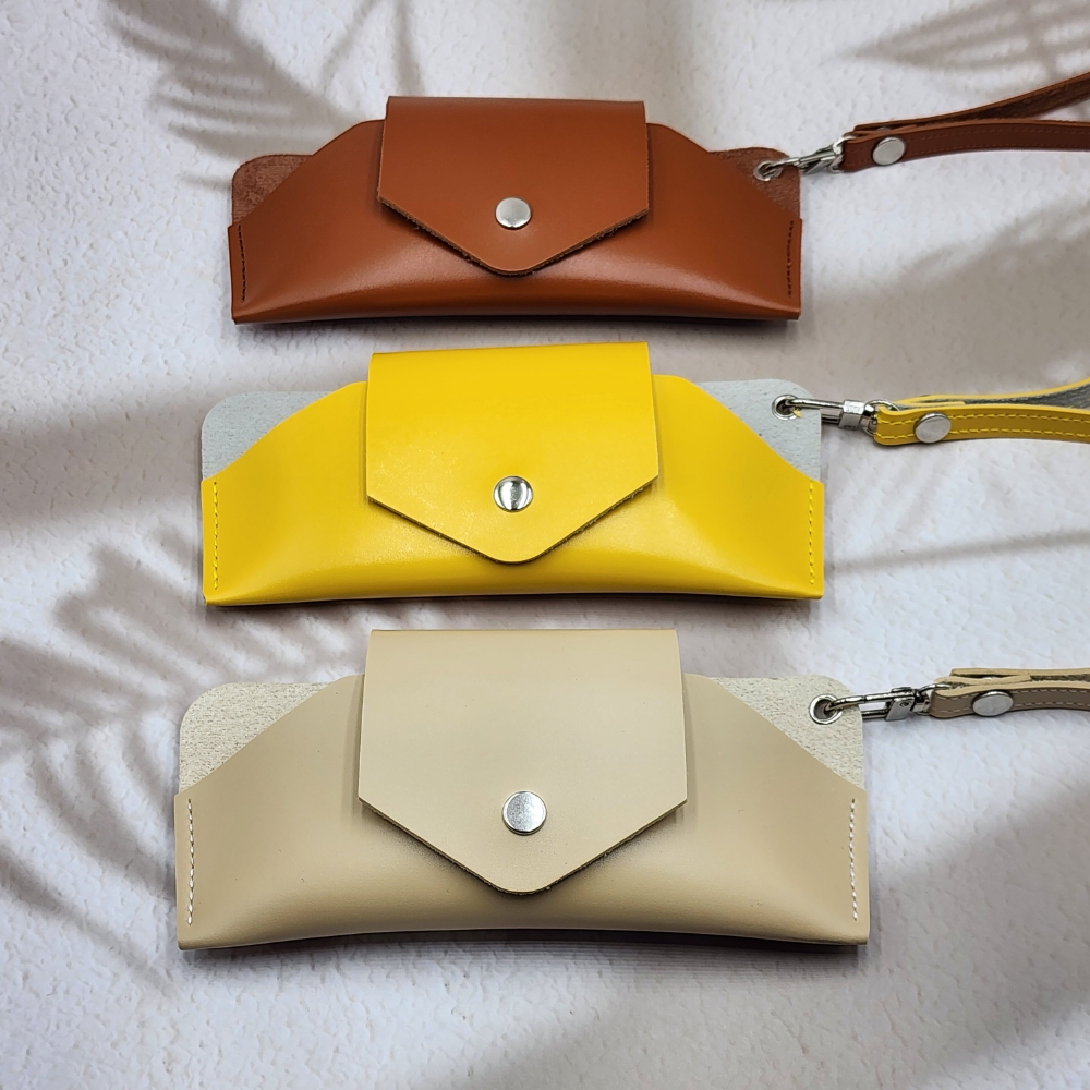 안경케이스 안경집 안경파우치 선글라스케이스 겸용 스트랩 목걸이형