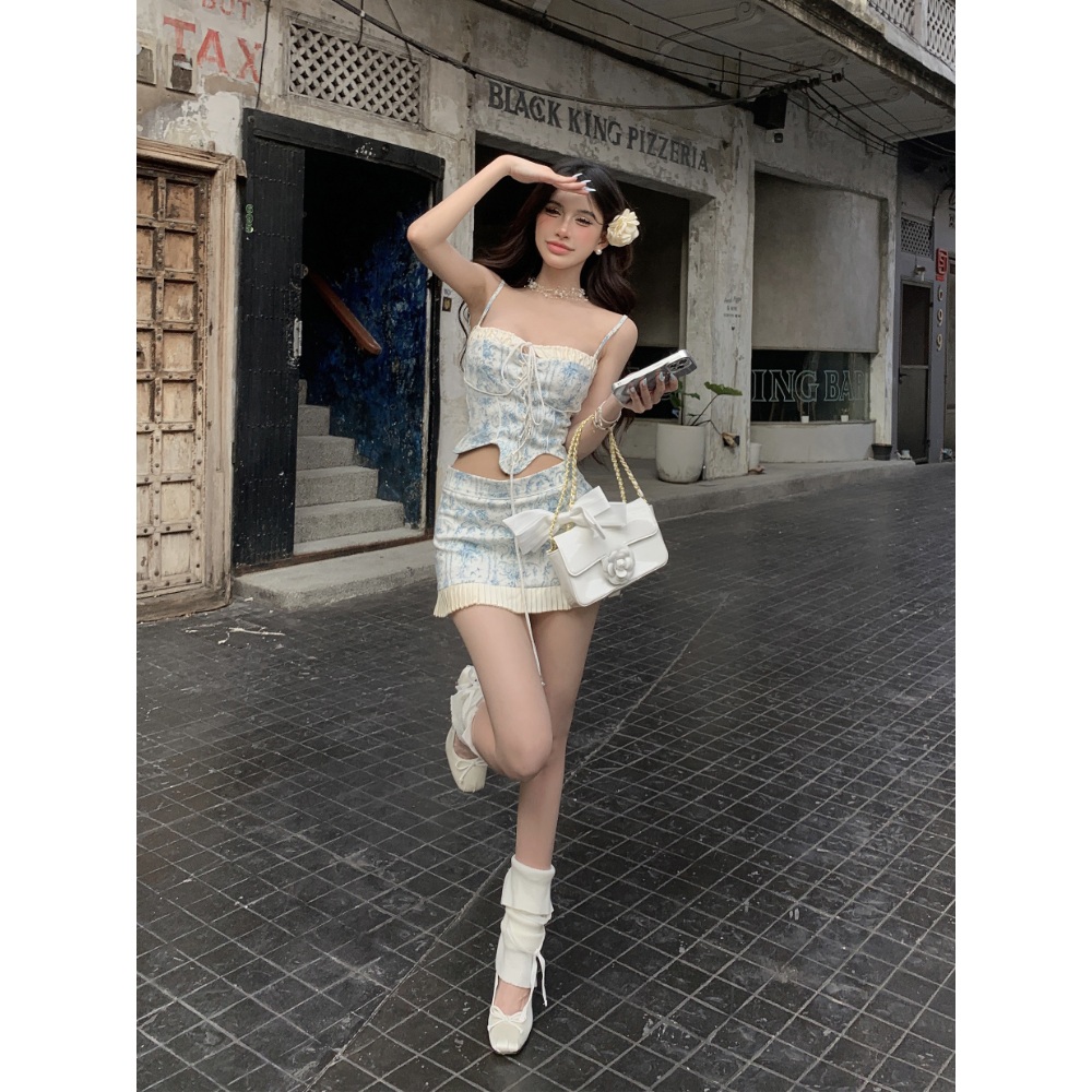 이세영 인스타그램 투피스 바캉스 휴양지 의상 옷 패션 - 상세 이미지 5