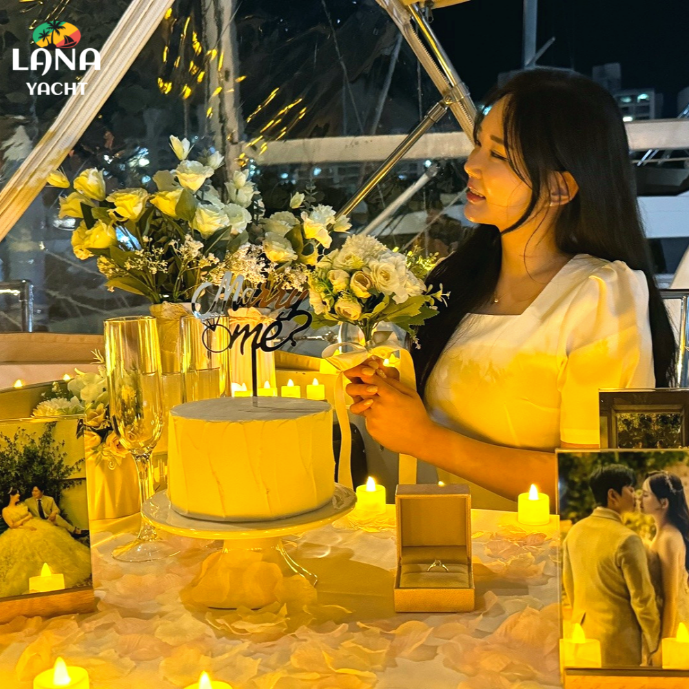 부산 요트 프로포즈 이벤트 광안리 해운대 더베이101 프라이빗투어 라나요트