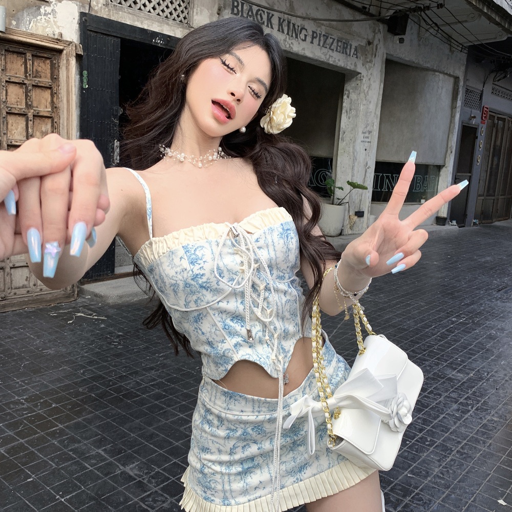 이세영 인스타그램 투피스 바캉스 휴양지 의상 옷 패션 - 상세 이미지 3