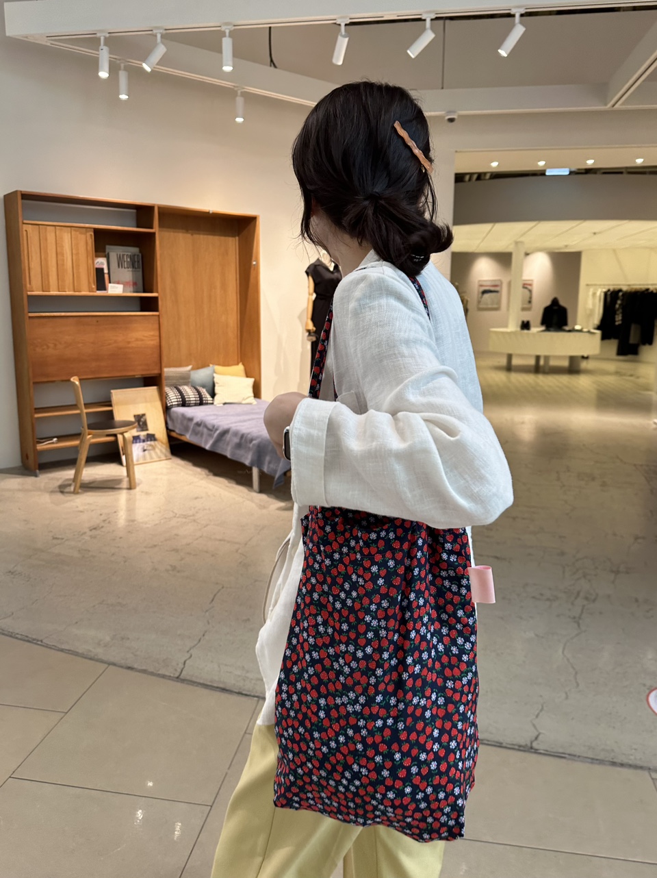 (미니파우치 증정)조 에코백 데일리 페이즐리 가방 숄더백 - 상세 이미지 5