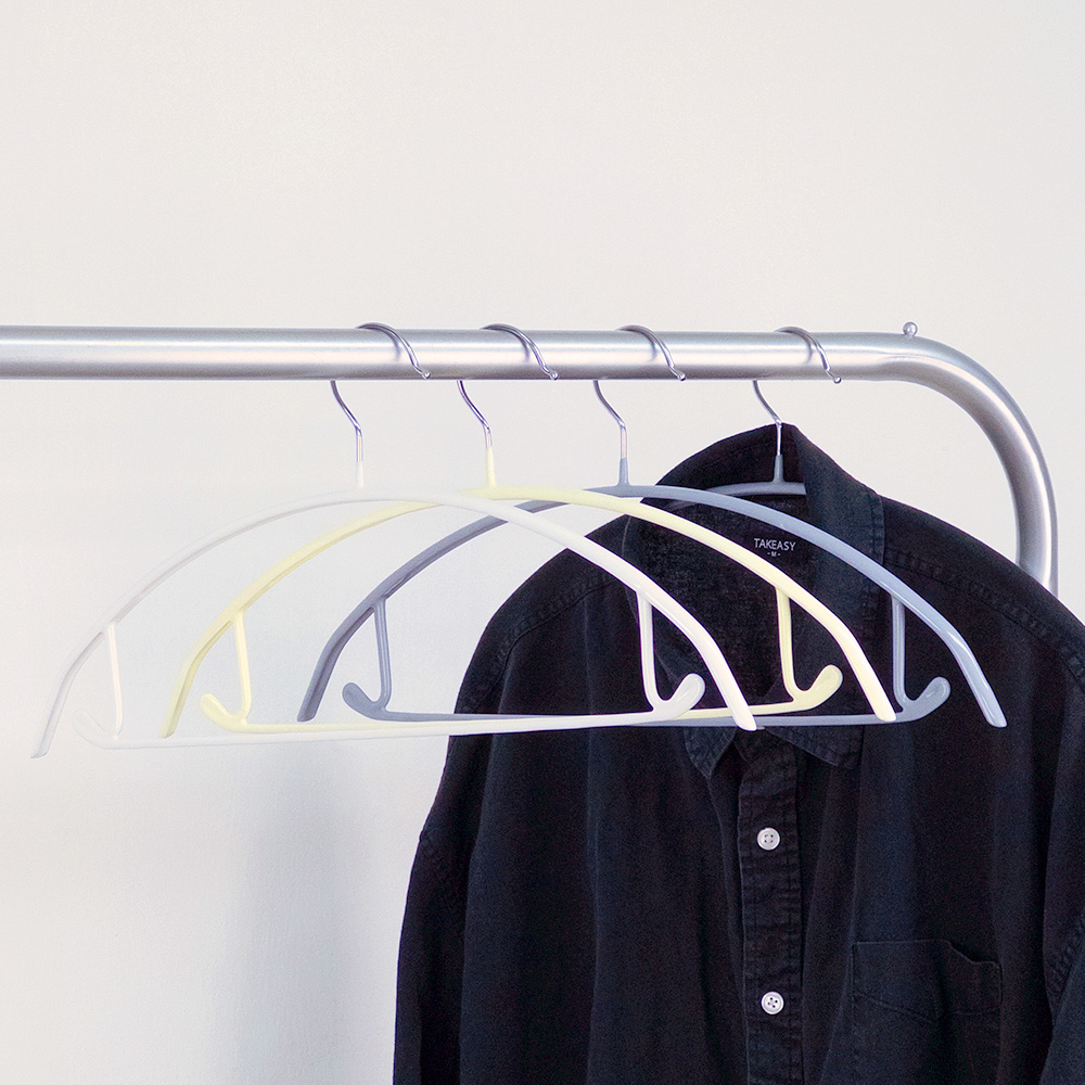 [창고정리] 5개입 논슬립 옷걸이 어깨뿔방지 니트 미디엄